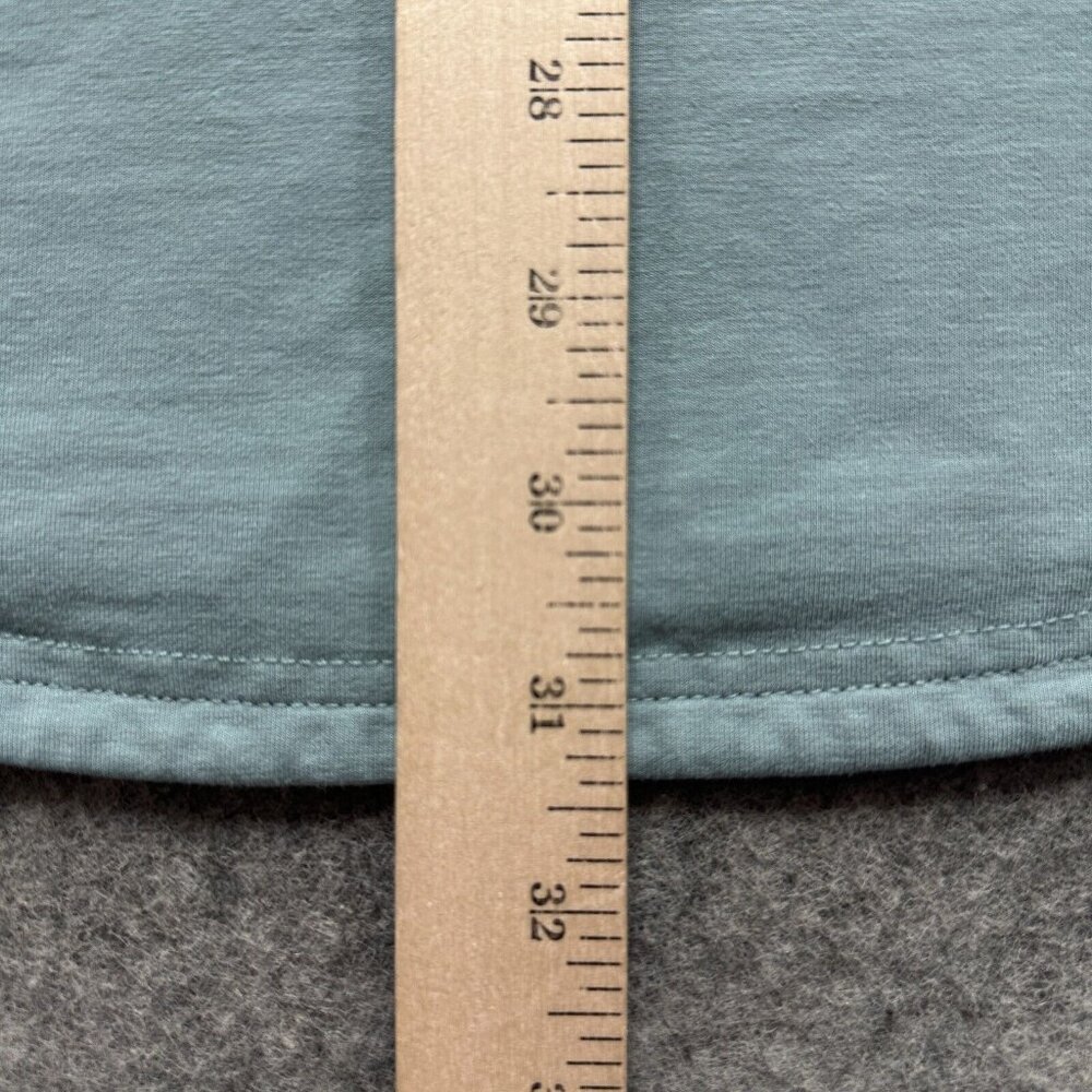 BYLT Shirt Men XL Blue Short Sleeve Crew Neck Performance Drop Cut Curved Hem 62 - Picture 13 of 15